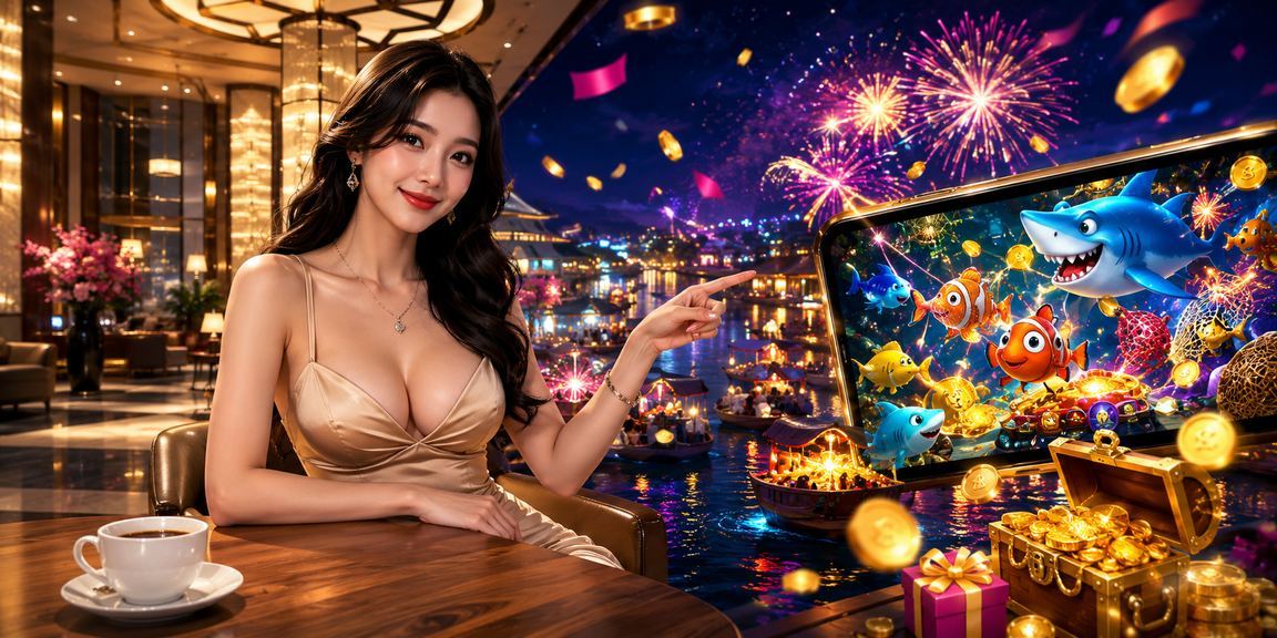 Người dùng tại Cần Thơ chơi bắn cá trực tuyến trên điện thoại bên ly cà phê buổi trưa