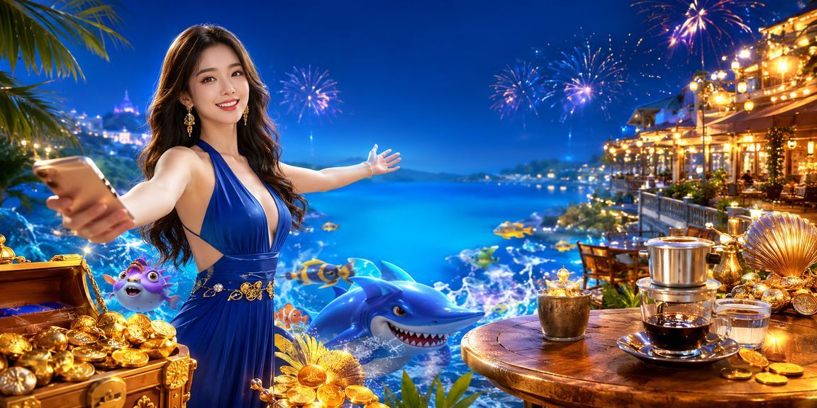 Nhóm bạn tại Đà Lạt cùng nhau chơi bắn cá online và thưởng thức cà phê buổi sáng