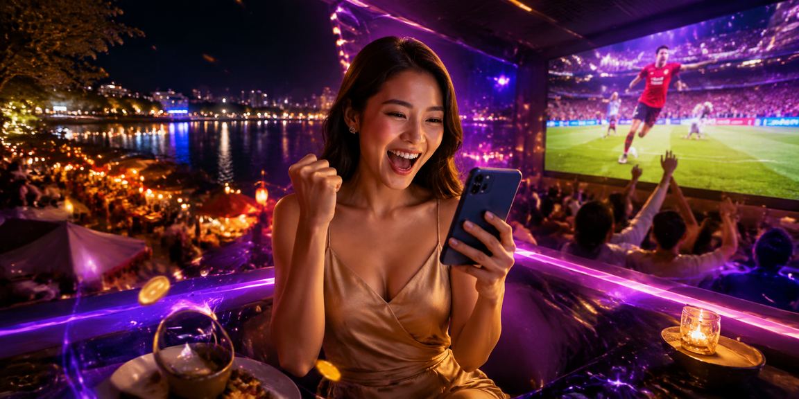 Người chơi Hà Nội trải nghiệm casino trên điện thoại tại chợ đêm